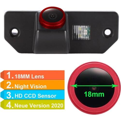 HD 1280*720 Pixels 1000TV line car reverse rear view back up parking camera for Ford Mondeo Focus(2 Carriage) C-Max Sedan
