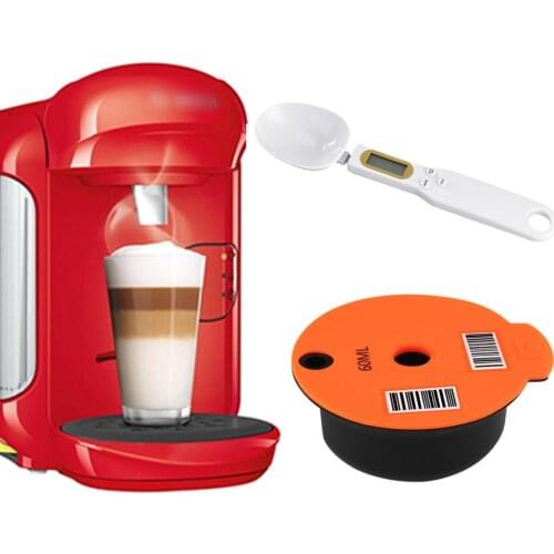 Coffee Capsule Cup for Bosch-s Tassimoo Reusable Plastic Filter Basket Pod Coffee Machine Household Kitchen Gadgets