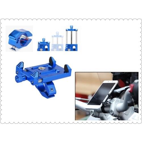 Motorcycle shape smart phone bracket navigation aluminum alloy for HONDA CBR250R VFR 1200 F ST 1300 Black SpiRit NC750 S X