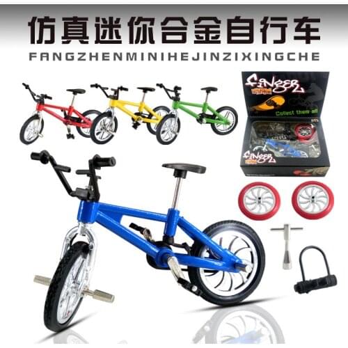 HOT Mini Finger BMX Bicycle Flick Trix Finger Bikes Toys BMX Bicycle Model Bike Gadgets Novelty Gag Toys