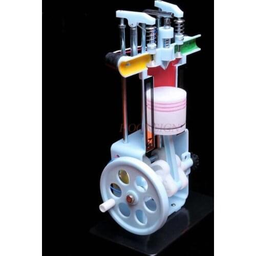 Science small production materials Diesel engine model internal combustion engine working principle physical experiment