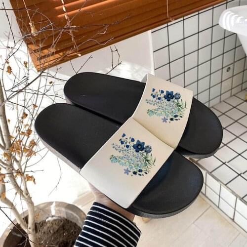 New Women Shoes 2021 Female Summer Slides Fashion Flip Flop Women Non-slip Slippers Flowers Womens Beach Slippers Ladies shoes