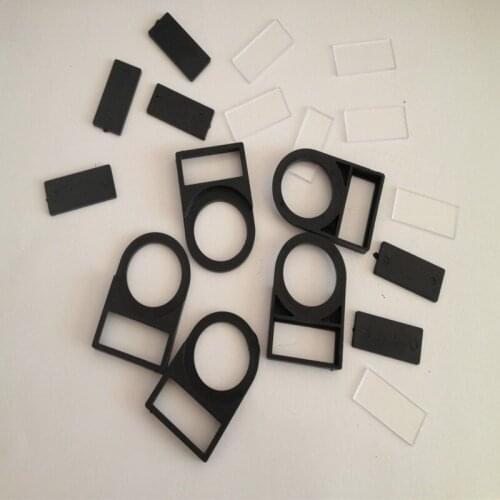 New 20pcs 22mm Push Button Mounting Push button Switch Panel Label Frame