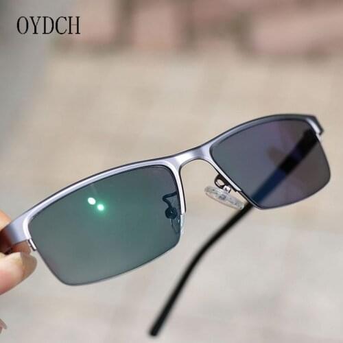 New intelligent sun-discolored mens reading glasses outdoor sports anti-ultraviolet radiation reading glasses