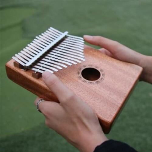 17 Keys Thumb Piano For Beginner High Quality Wood Body Musical Instruments Kalimba Piano Creative Music Box