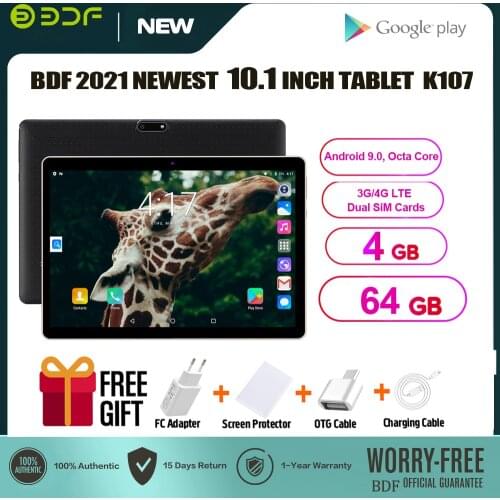 New Arrivals 10 Inch MTK8321 Android 9.0 Tablet Pc Quad Core 3G Network Dual SIM Cards 2GB RAM 32GB Tablets WiFi GPS Bluetooth