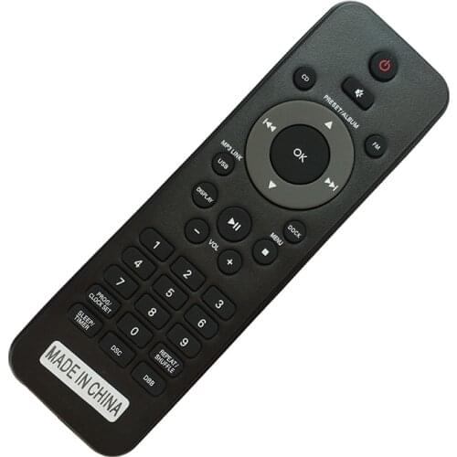 Remote Control for Philips micro music system DCM1070 DCM2055 MCM1050 MCM1050B DCM3060 DCM2020 DCM2060 MCM2050 mcm2000