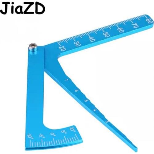 Standard Measuring Ruler with High Precision for RC Car Height & Wheel Rim Camber tools for 1/10 1/8 HSP HPI RC On-road Car