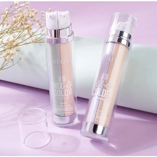 Moisturizing Concealer Two-color Rejuvenating Makeup Isolation BB Cream Make up Base Cream Invisible Pore Makeup Tool