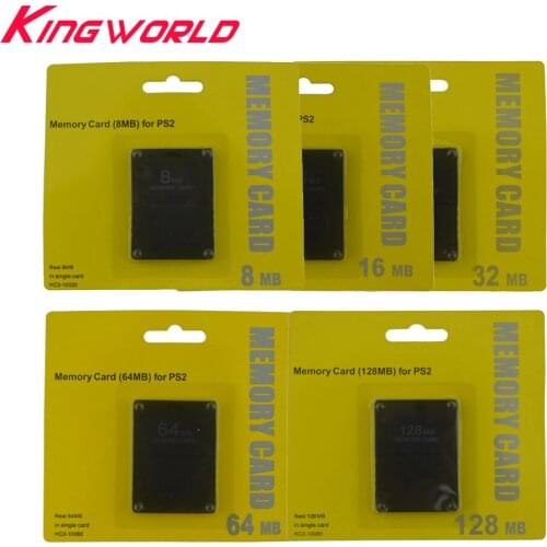 10pcs High Quality 8MB 16MB 32MB 64MB 128MB Memory Card for Sony Playstation 2 for PS2