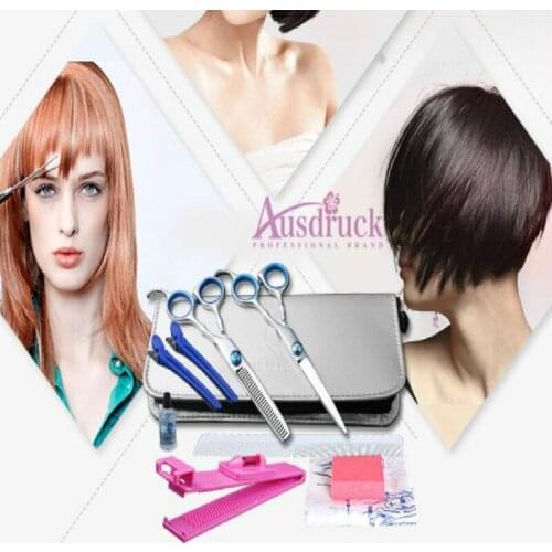 11in1 professional Stainless steel hairdressing scissors Flat teeth cut Haircut salon tool