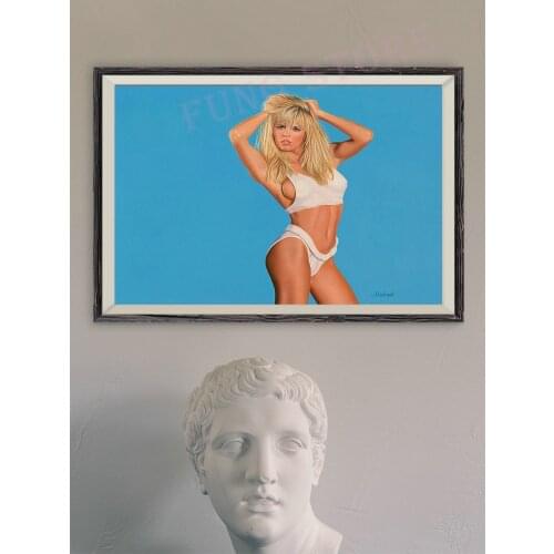 574 Vintage Beautiful Pin-up Girl Classic Picture Custom Silk Poster Home Deco Wall Art Christmas Gift