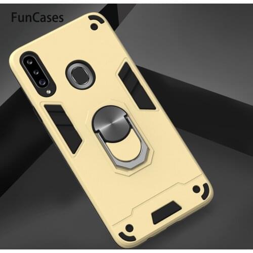 Cell Cases For Samsung M80S Luxury Magnetic Car Holder PC + TPU Cover Samsung M20S A50S M60S A20S M30S A10S A30S A70S Protector