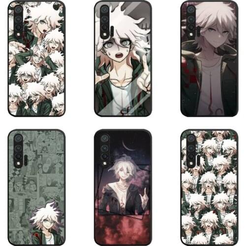 Danganronpa Nagito Komaeda Anime Phone Case For Huawei Nova 6se 7 7pro 7se honor 7A 8A 7C 9C Play