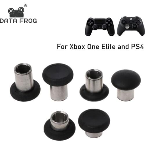 Data Frog 6pcs Elite Controller Swap Joystick Caps Grips Analog Stick Grips Thumbsticks for XBOX ONE Elite/PS4 Game Controller