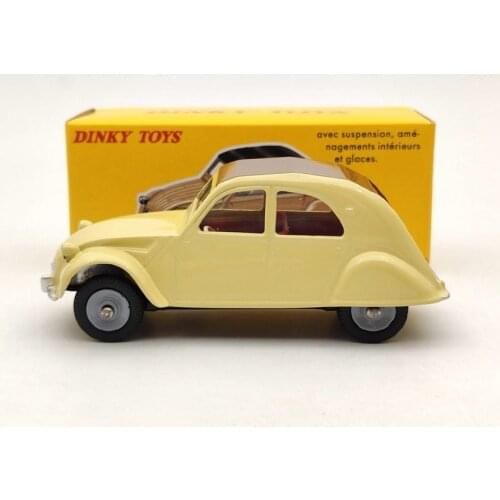 DeAgostini 1:43 Dinky Toys 558 2CV Citroen Modele 61 Diecast Models Car