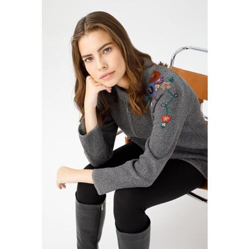 Desen Triko Women's Short Jackets