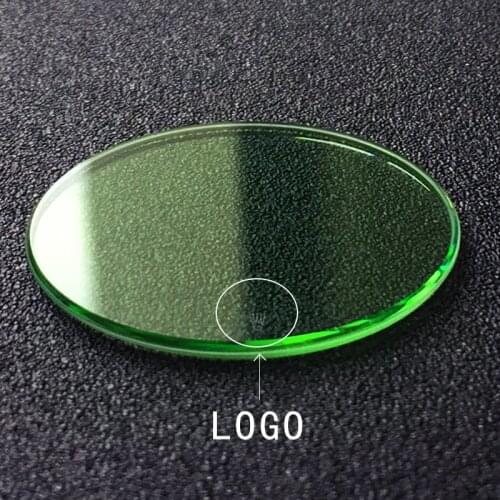 Green Mineral glass Parts For Rolex MILGAUSS 116400 32.65mm dia Watch Crystal Flat glass with slot replacement parts