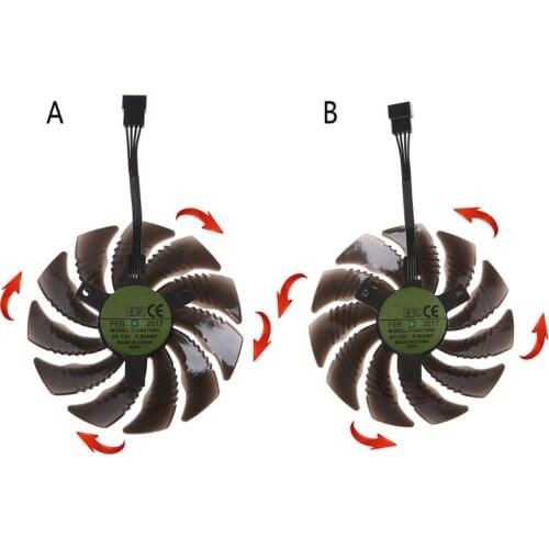 T129215SU 85mm Cooling Fan Cooler for Gigabyte Geforce GTX 1050 1050TI 1060 1070