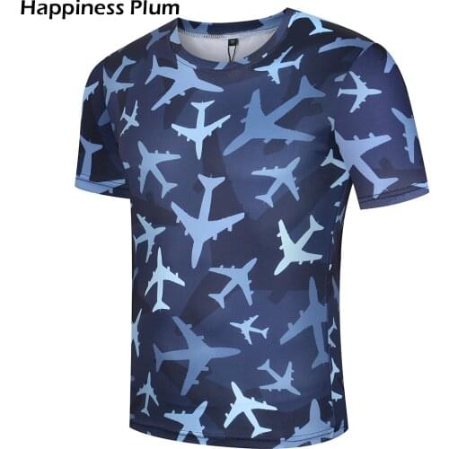 KYKU Mens Camouflage T-Shirts
