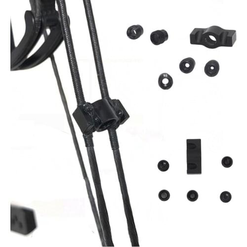 Alloy Archery Compound Bow 1/16" Peep Sight Aids for 37/45 degree Double Bow string Aiming Tool