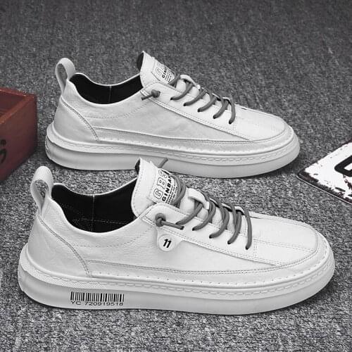 Men shoes 2020 new white board shoes low top light and comfortable mens shoes trend versatile board shoes AC-60