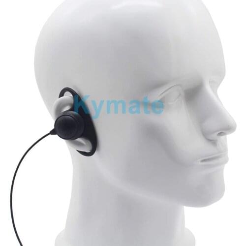 D-type Earhook Earpiece Headset Walkie Talkie Headphone For Kenwood Baofeng UV-5R UV5R UV-82 888S RETEVIS H777/RT22 TYT KPG689