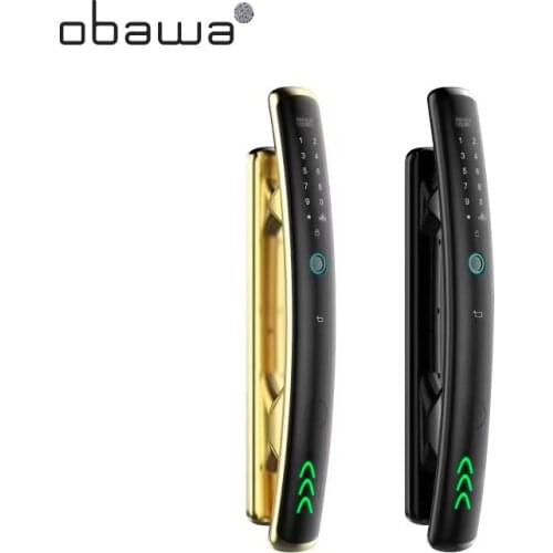 Obawa Fingerprint Lock Security Intelligent Lock Password RFID Unlock keyless Biometric Electronic Door Lock for home office