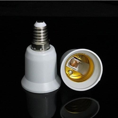5PCS Light Bulb Conversion Head E14 to E27 Conversion Lamp Head Lamp Holder High Temperature Resistant Lighting Accessories
