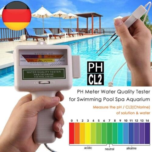 CL2 Tester Water Quality PH Chlorine PC-101 Level Portable Digital Meter Pool Spa Analytical Instruments dropship aquarium test