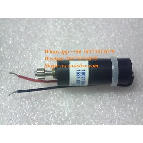 Germany Faulhaber Hollow Cup Geared Motor 1524.G0722 9V 531 rpm Germany Faulhaber Hollow Cup Geared Motor Used