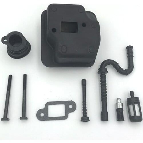 Muffler Fuel Oil Hose Filter Manifold Kit Fit STIHL MS250 MS230 MS210 021 023 025 Chainsaw Parts 11231413200 / 11231400606