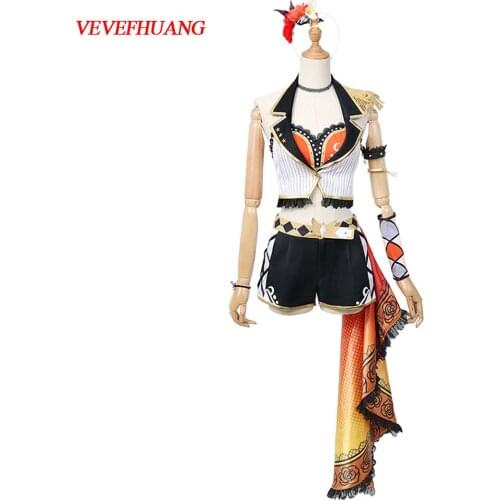 VEVEFHUANG Love Live! Nijigasaki High School Idol Club Miyashita Ai Uniform Outfit Anime Cosplay Costumes Halloween
