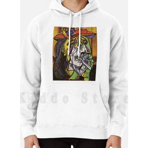 The Weeping Woman-Picasso hoodie long sleeve Weeping Woman Picasso Pablo Picasso Surrealist Surrealism