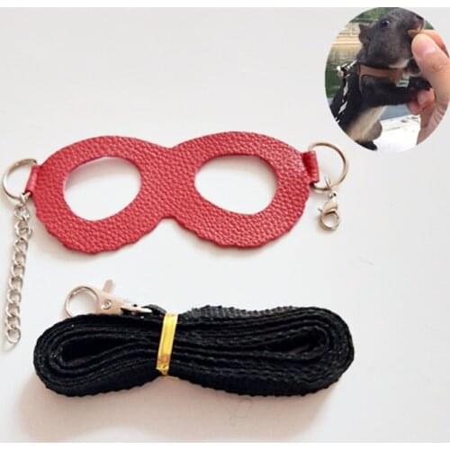 1pcs Hamster Chinchilla Mouse Rat Squirrel Harness Anti-knot Anti-biting Strap Split Traction Rope Small Pet Training Leash