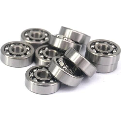 10pcs Model 1026 126 6x19x6mm Self Aligning Ball Bearing Double Row Bearing Steel