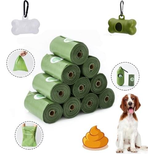 Waste Bag Dispenser for Dog Waste Carrier Pet Accessory Puppy Cat Small Tools Poop Bag Holder Outdoor Clean Pets Supplies