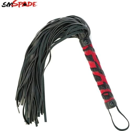 Smspade Adult Sex Toys Flogger Slave Restraints Erotic Toys Spanking Padle Bondage Whip Sex Toys Fetish Adult Game Whipping Play