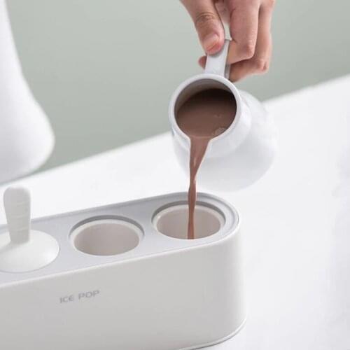 DIY Tool Ice Cream Mold Popsicle Silicone Mold Children Dessert Kitchen Accessories Ice Cream Tools Chocolate Tube Tray Mould