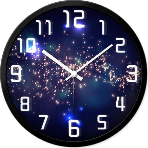 Creative Star Wall clock, living room, European clock, modern minimalist, creative personality, home fashion clock, decoration