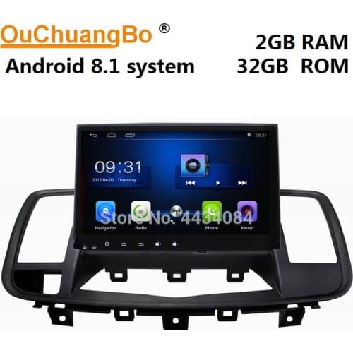 Ouchuangbo car multi media audio stereo for Teana 2008-2012 support USB SWC wifi BT 1080P video android 9.0 4 core