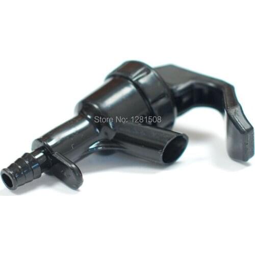 Homebrew 5 pcs/lot Plastic Faucet Head w/ barb, Picnic Tap,, Kegging Equipment cobra squeeze faucet picnic tap for Draft Beer
