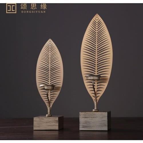 Elegant Simple Candle Holders Modern Bulk Nordic Style Light Luxury Candle Holder Chandelier Bougeoir Candlestick Holder EA60ZT