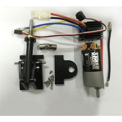 Lead Screw Clutch Lift Motor ESC Kit for Tamiya Trailer Dumper Truck Tractor 1/14 RC Car Spare Parts