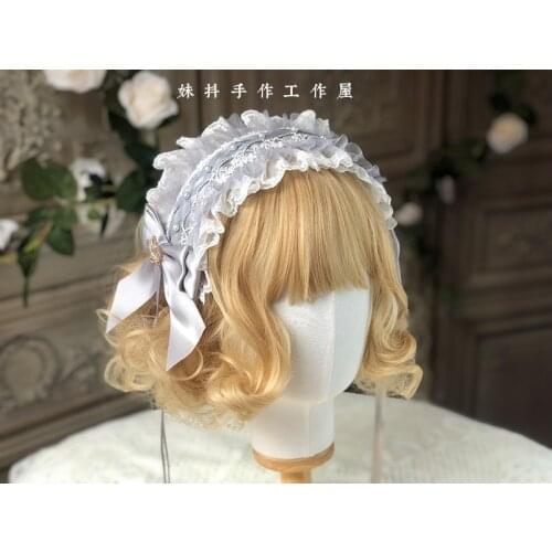 Stars Magic Angel Street Headdress Lolita Small Hair Band KC Side Clip