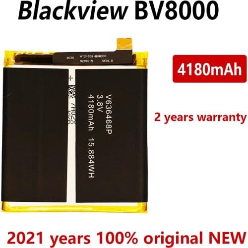 100% Original 4180mAh BV 8000 Replacement battery For Blackview BV8000 BV 8000 Pro V636468P Batteries Bateria