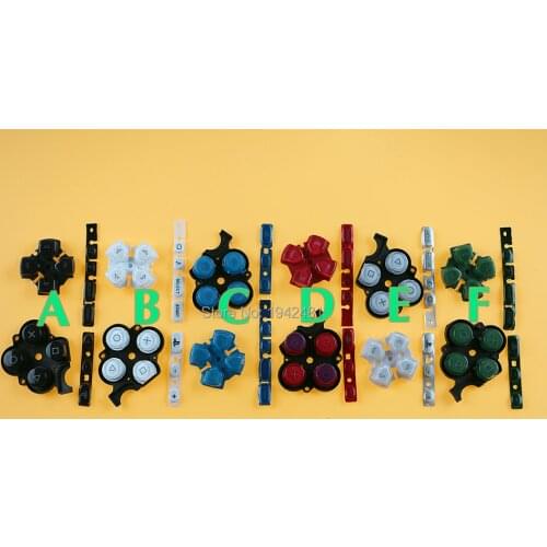 20sets High Quality 3 in 1 Full Set Buttons Left Right Keypad Buttons Volume Cable For psp3000 psp 3000