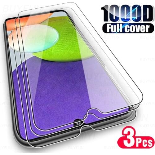 3PCS Protective Glass for Samsung Galaxy A22 A 22 2021 4G SM-A225F/DS 6.4" Armor Safety Screen Protectors Film Guard Cover 2.5D