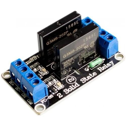 5v 2 Channel SSR G3MB-202P Solid State Relay Module For