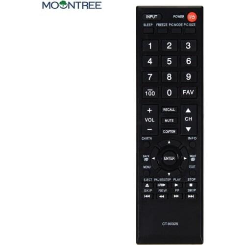 CT-90325 replacement remote control for Toshiba TV 32C110U 32DT1 32DT1U Controle Remoto 433mhz controller